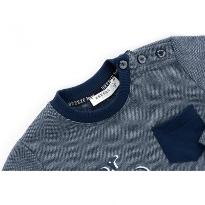 Набір дитячого одягу Breeze з тигром (10614-74B-blue)
