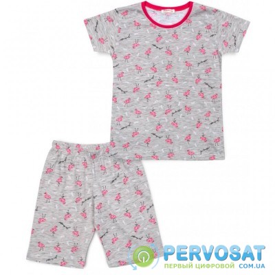 Пижама Breeze с фламинго (15778-140G-gray)