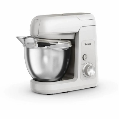 Кухонна машина Tefal Bake Partner 1100Вт, чаша-метал, корпус-пластик, насадок-8, білий