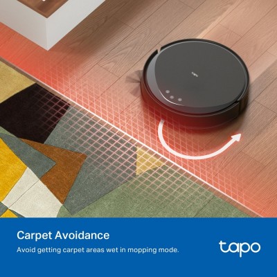 Робот-пилосмок TP-LINK TAPO RV 20 MAX LIDAR з підтримкою вологого прибирання