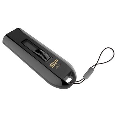 USB флеш накопичувач Silicon Power 64GB Blaze B21 Black USB 3.1 (SP064GBUF3B21V1K)