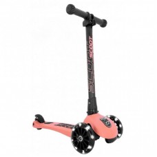 Скутер Scoot&Ride Highwaykick-3 зі світящимися колесами персик (SR-160630-PEACH) Скутер Scoot&Ride Highwaykick-3 зі світящимися колесами персик (SR-160630-PEACH)