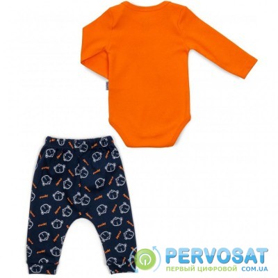 Боди Miniworld с брюками (15056-68B-orange)