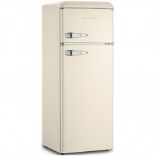 Холодильник Snaige з верхн. мороз., 147.5x56х63, холод.відд.-166л, мороз.відд.-46л, 2дв., A++, ST, retro, бежевий Холодильник Snaige з верхн. мороз., 147.5x56х63, холод.відд.-166л, мороз.відд.-46л, 2дв., A++, ST, retro, бежевий