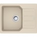 Мийка кухонна Franke City, фраграніт, прямокутник, з крилом, 620х500х190мм, чаша - 1, врізна, оборотна, UCG 611-62, бежевий