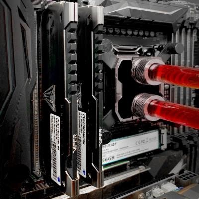 Модуль пам'яті для комп'ютера DDR4 16GB (2x8GB) 4000 MHz Viper Steel Patriot (PVS416G400C9K)