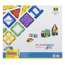 Конструктор Playmags магнітний набір 32ел Конструктор Playmags магнітний набір 32ел