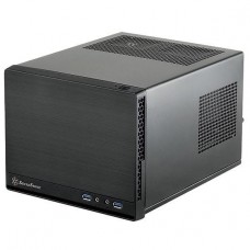 Корпус SilverStone SUGO SG13B-Q, MiniITX, USB3.0x2, пластик під алюміній (передня панель) ,без БЖ, чорний Корпус SilverStone SUGO SG13B-Q, MiniITX, USB3.0x2, пластик під алюміній (передня панель) ,без БЖ, чорний