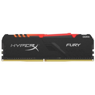 Пам'ять до ПК Kingston DDR4 3000 8GB HyperX Fury RGB
