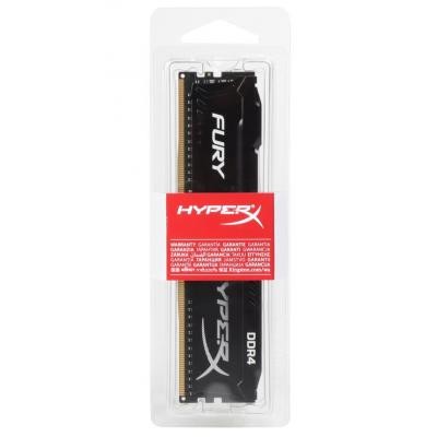 Модуль пам'яті для комп'ютера DDR4 8GB 2666 MHz HyperX FURY Black HyperX (HX426C16FB2/8)