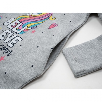 Плаття POP FASHION з єдинорогом (6688-104G-gray)