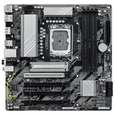 Материнська плата GIGABYTE B860M DS3H WIFI6E s1851 B860 4xDDR5 M.2 Wi-Fi BT HDMI DP mATX