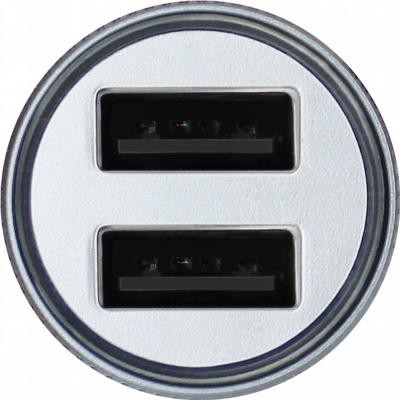 Зарядний пристрій Grand-X 3,1A, 12-24V, 2USB (CH-07DG) dark grey metallic (CH-07DG)