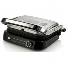 Гриль Gorenje прижимний 2100Вт, темп. режимів-7, з`ємні пластини, розкриття на 180°, метал, сірий Гриль Gorenje прижимний 2100Вт, темп. режимів-7, з`ємні пластини, розкриття на 180°, метал, сірий