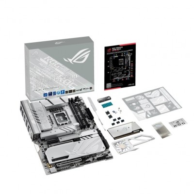 Материнcька плата ASUS ROG MAXIMUS Z890 APEX s1851 Z890 2xDDR5 M.2 Thunderbolt DP Wi-Fi BT ATX білий