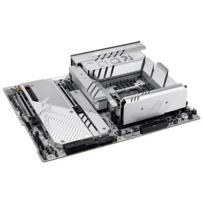 Материнcька плата ASUS ROG MAXIMUS Z890 APEX s1851 Z890 2xDDR5 M.2 Thunderbolt DP Wi-Fi BT ATX білий