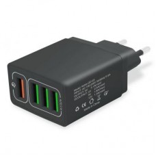 Зарядний пристрій XoKo QC-405 4 USB 6.2A Black (QC-405-BK) Зарядний пристрій XoKo QC-405 4 USB 6.2A Black (QC-405-BK)