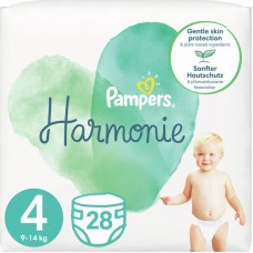 Підгузок Pampers Harmonie Розмір 4 (9-14 кг) 28 шт. (8006540156636) Підгузок Pampers Harmonie Розмір 4 (9-14 кг) 28 шт. (8006540156636)