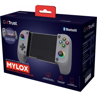 Геймпад Trust GXT 735G Mylox Wireless mobile Gaming Controller, BT, сірий