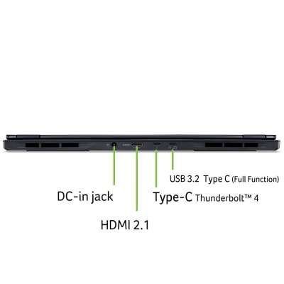 Ноутбук Acer Predator Helios Neo 16S PHN16S-71 16" OLED, Intel U7-255HX, 32GB, F1TB, NVD5060-8, Lin, чорний