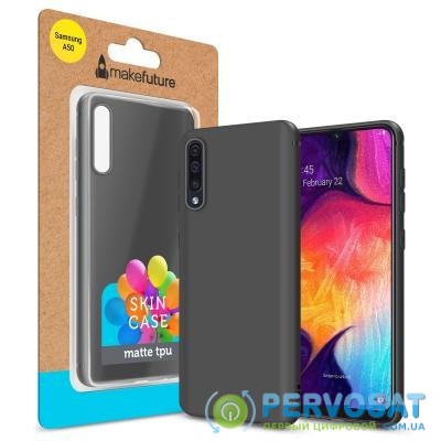 Чехол для моб. телефона MakeFuture Skin Case Samsung A50 (A505) Black (MCSK-SA505BK)