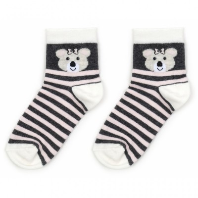 Носки UCS Socks в полоску (M0C0101-2119-1G-graypink)