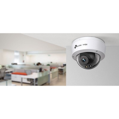 IP-Камера TP-LINK VIGI C250-4, PoE, 5Мп, 4 мм, H265+, IP66, Dome, кольорове нічне бачення, зовнішня