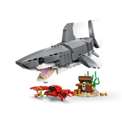 Конструктор LEGO Creator Люта акула зі скринею скарбів