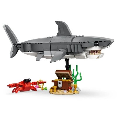 Конструктор LEGO Creator Люта акула зі скринею скарбів