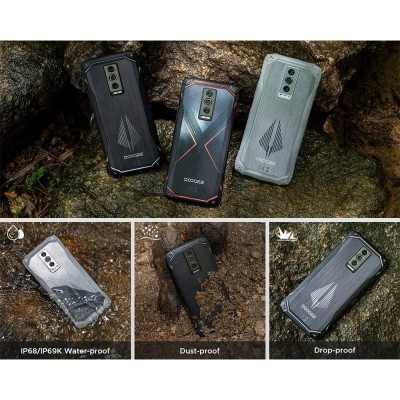 Смартфон Doogee Blade 10 Pro Energy 6.56" 6/256ГБ, 2SIM, 5150мА•год, червоний