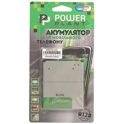 Аккумуляторная батарея для телефона PowerPlant Lenovo A6000 (BL242) 2300mAh (SM130030)