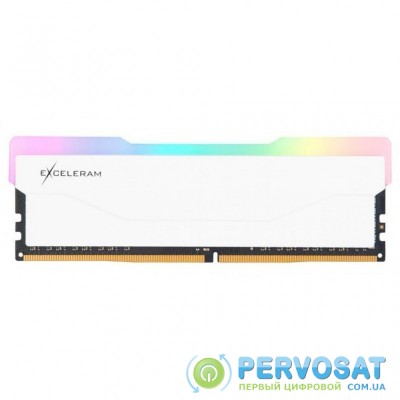 Модуль памяти для компьютера DDR4 8GB 2666 MHz RGB X2 Series White eXceleram (ERX2W408269A)