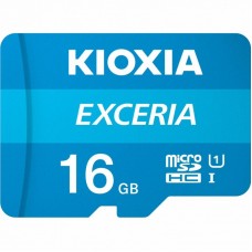 Карта пам'яті KIOXIA 16GB microSDHC class 10 UHS-I Exceria (LMEX1L016GG2) Карта пам'яті KIOXIA 16GB microSDHC class 10 UHS-I Exceria (LMEX1L016GG2)