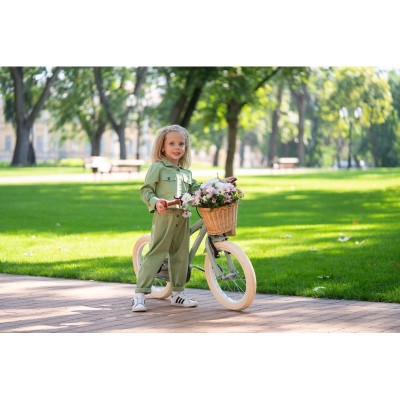 Дитячий велосипед Miqilong RM Оливковий 12&quot;