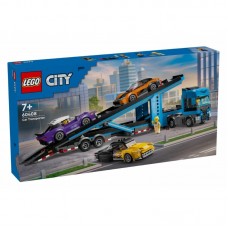 Конструктор LEGO City Вантажівка-транспортер зі спортивними авто Конструктор LEGO City Вантажівка-транспортер зі спортивними авто