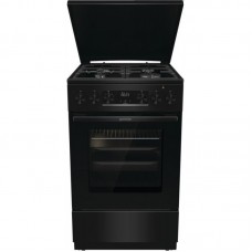 Плита Gorenje комбінована, 70л, 50x60см, дисплей, чавун, чорний Плита Gorenje комбінована, 70л, 50x60см, дисплей, чавун, чорний