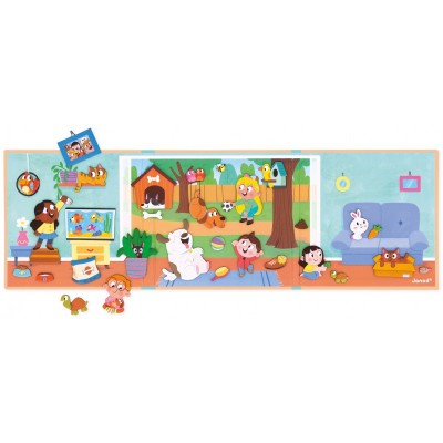 Магнітні історії Janod Домашні тварини Магнітні історії Janod Домашні тварини