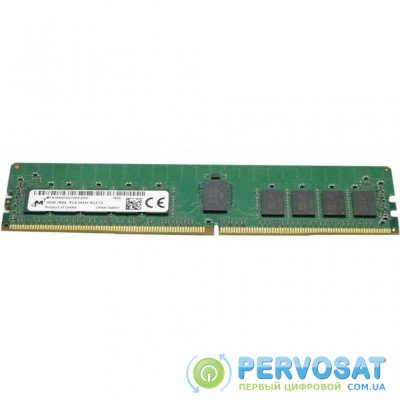 Модуль памяти для сервера DDR4 16GB ECC RDIMM 2933MHz 1Rx4 1.2V CL21 Micron (MTA18ASF2G72PZ-2G9E1)