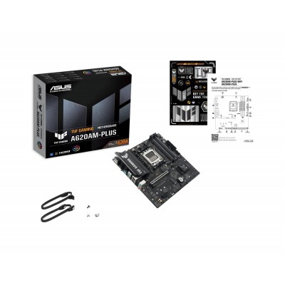 Материнcька плата ASUS TUF GAMING A620AM-PLUS sAM5 A620 4xDDR5 HDMI DP mATX Материнcька плата ASUS TUF GAMING A620AM-PLUS sAM5 A620 4xDDR5 HDMI DP mATX