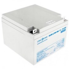 Батарея до ДБЖ LogicPower LPM MG 12В 26Ач (6557) Батарея до ДБЖ LogicPower LPM MG 12В 26Ач (6557)