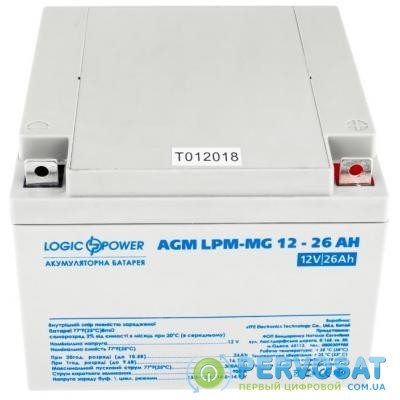 Батарея к ИБП LogicPower LPM MG 12В 26Ач (6557)