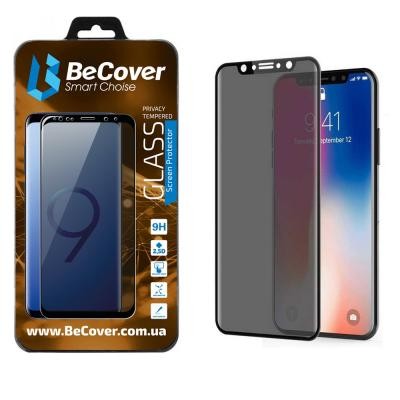 Стекло защитное BeCover Anti-spying Huawei P Smart Z/Y9 Prime 2019 Black (703911)