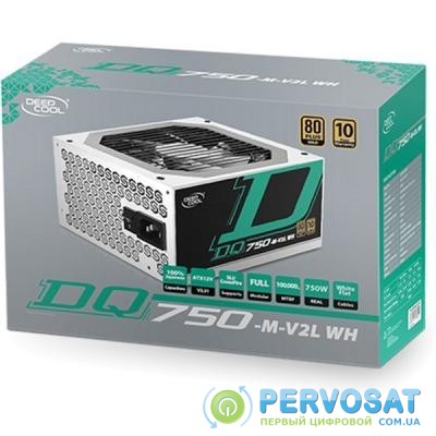 Блок питания Deepcool 750W (DQ750-M-V2L WH)