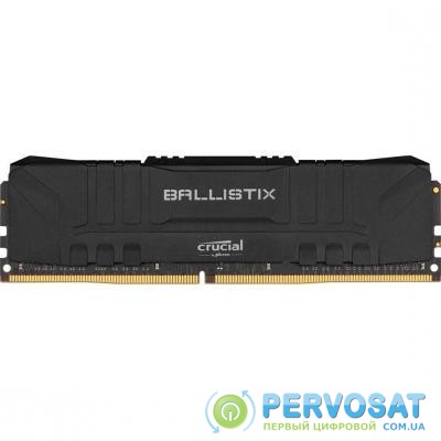 Модуль памяти для компьютера DDR4 8GB 2666 MHz Ballistix Black MICRON (BL8G26C16U4B)