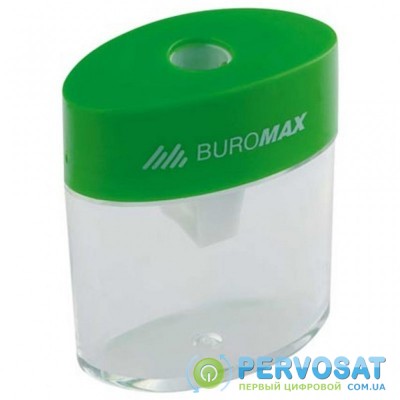 Точилка Buromax with a container, plastic (mixed colors) (BM.4752)
