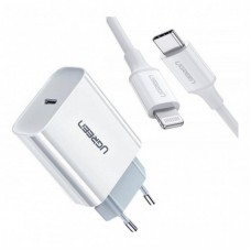 Зарядний пристрій Ugreen CD137 Type-C PD 20W Charger (White) (60450) Зарядний пристрій Ugreen CD137 Type-C PD 20W Charger (White) (60450)