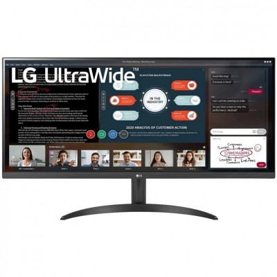 Монітор LG 34&quot; 34WP500-B 2xHDMI, Audio, IPS. 2560x1080, 95%sRGB, FreeSync, HDR10