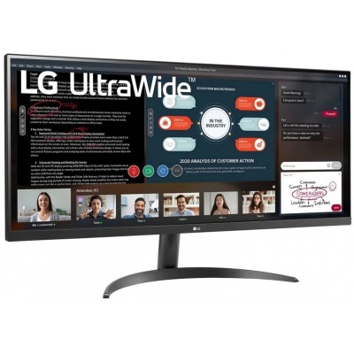 Монітор LG 34&quot; 34WP500-B 2xHDMI, Audio, IPS. 2560x1080, 95%sRGB, FreeSync, HDR10