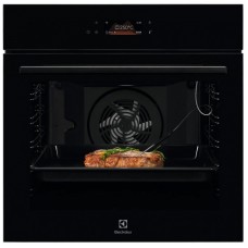 Духова шафа Electrolux електрична, 72л, A+, дисплей, конвекція, піроліз, телескопічні напрямні, чорний Духова шафа Electrolux електрична, 72л, A+, дисплей, конвекція, піроліз, телескопічні напрямні, чорний