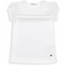 Кофта Breeze з коротким рукавом для школи (12869-116G-blue)